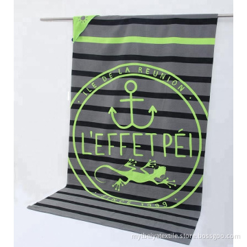 Wholesale Digital Custom Printed Large Beach Towel With Pocket